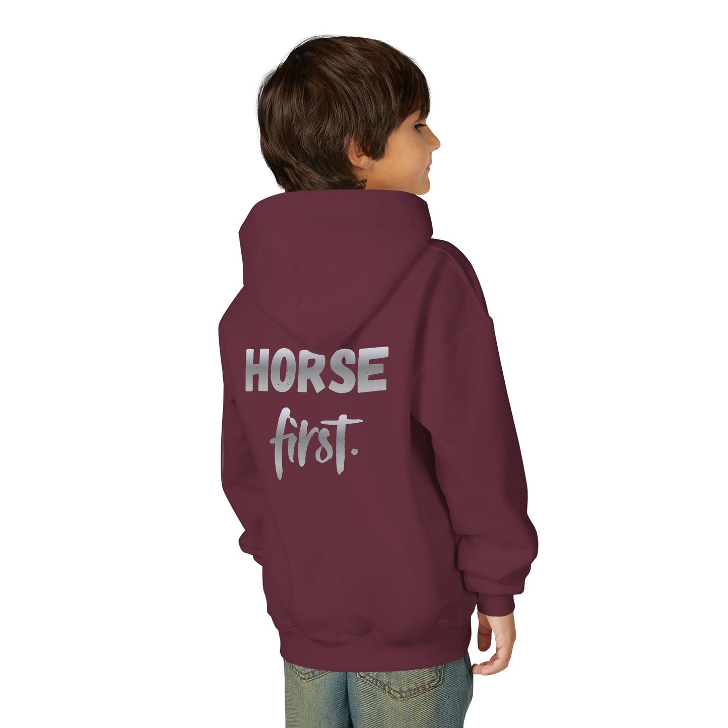 Horse First Kinder-Hoodie – Für kleine Pferdefans