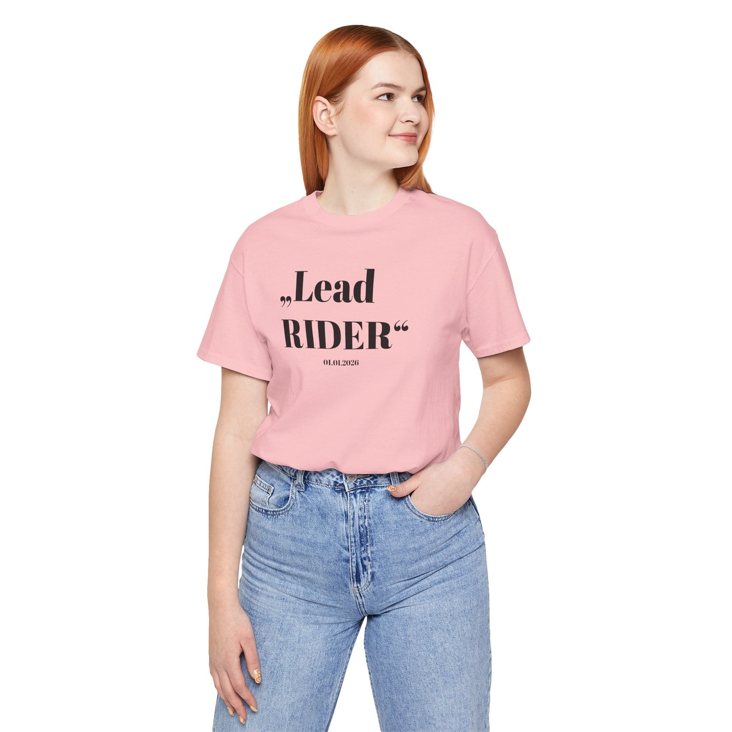 Lead Rider T‑Shirt — Maid of Honor Horse Girl Tee - Bridal Party Equestrian Shirt - Couture Cavalli