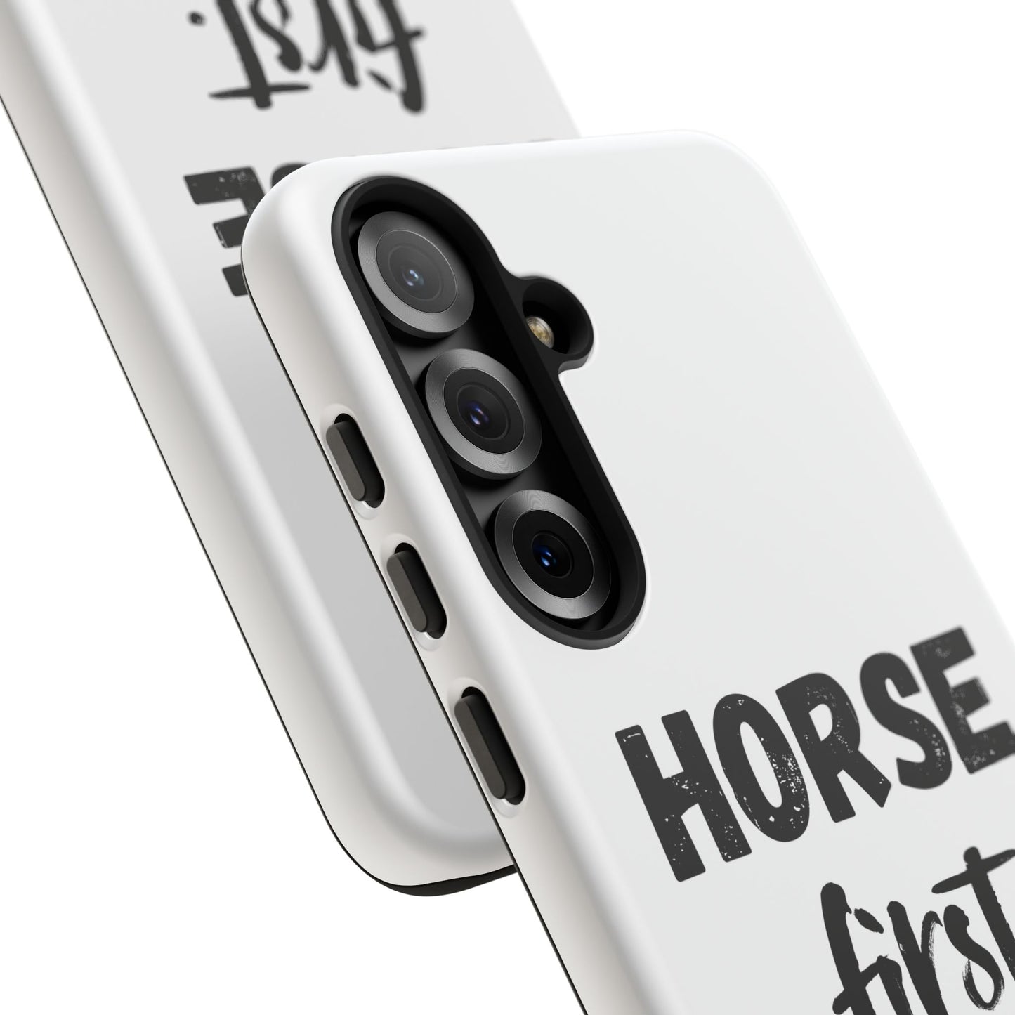 Horse First Phone Case - Equestrian iPhone Protective Cover
