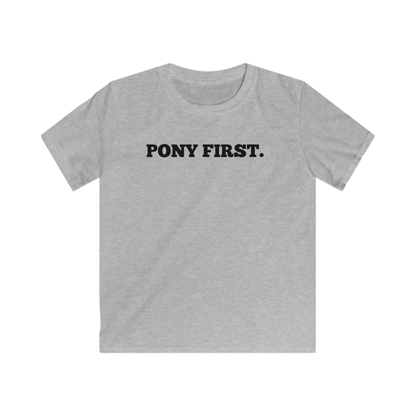 Pony first T-Shirt für Kinder - Das Must-Have für kleine Ponyfreunde