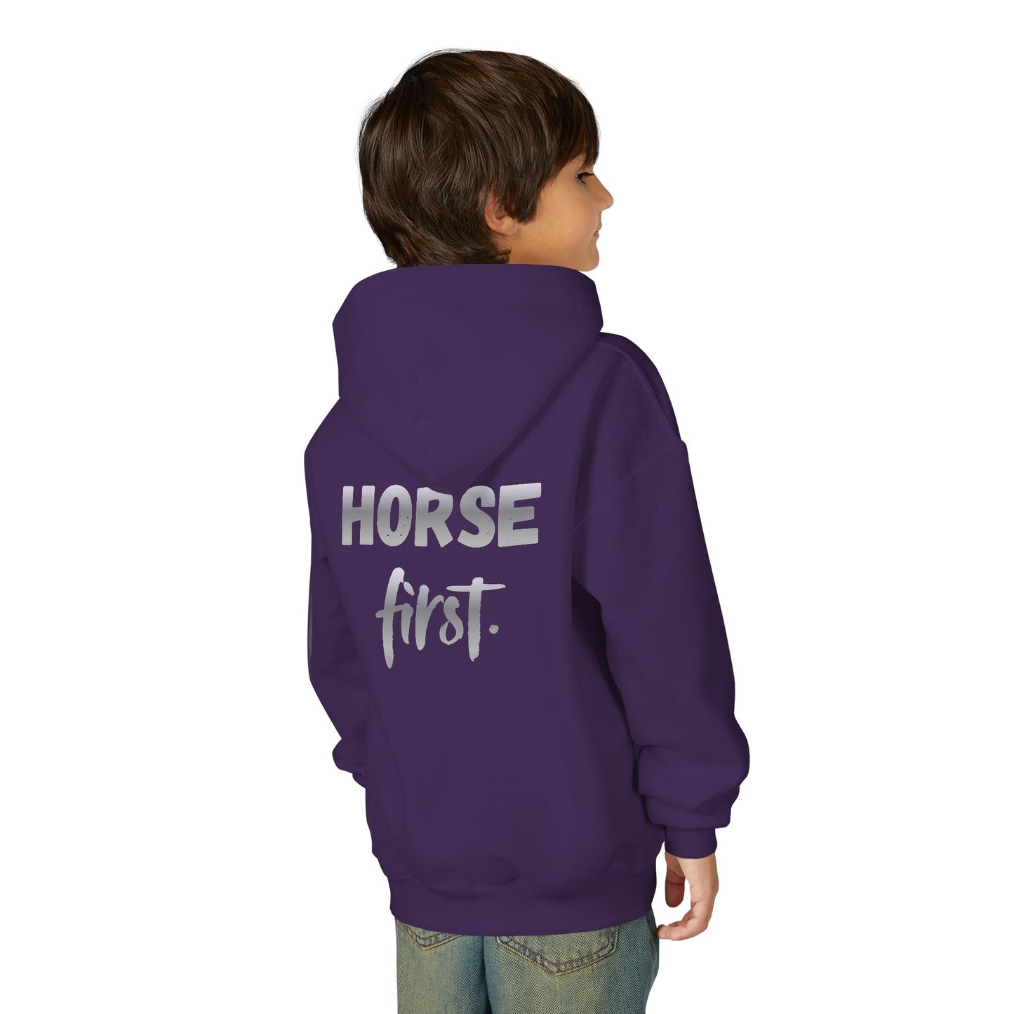 Horse First Kinder-Hoodie – Für kleine Pferdefans