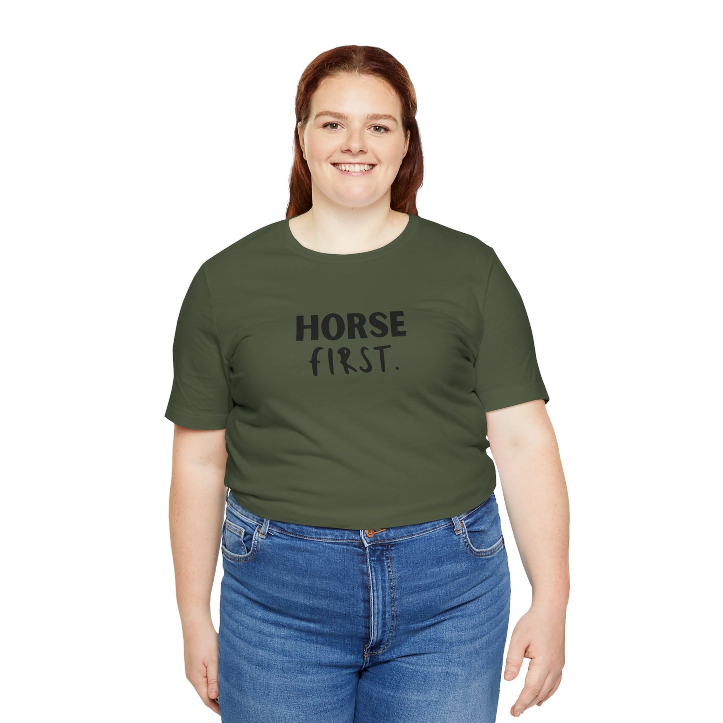 Horse First T-Shirt für Damen – Dein Herz schlägt für dein Pferd