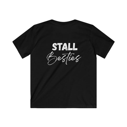 Stall Bestie T-Shirt Mädchen – Beste Freundin & Pony Liebe | Reitsport Kinder Shirt Geschenkidee