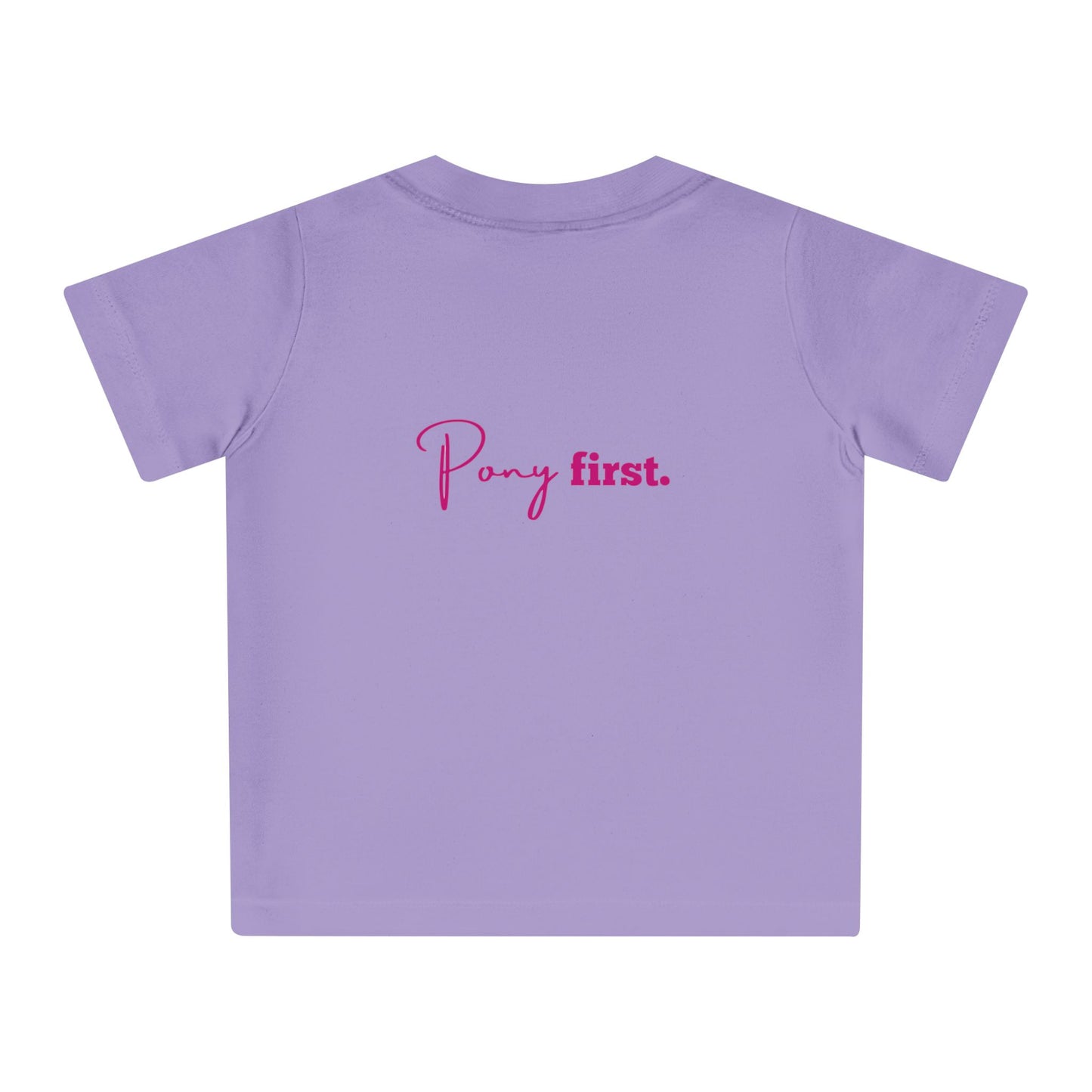 Pony First Baby T-Shirt – Pferdeliebe Shirt | Reitsport Baby Outfit | Stall Mode 2026