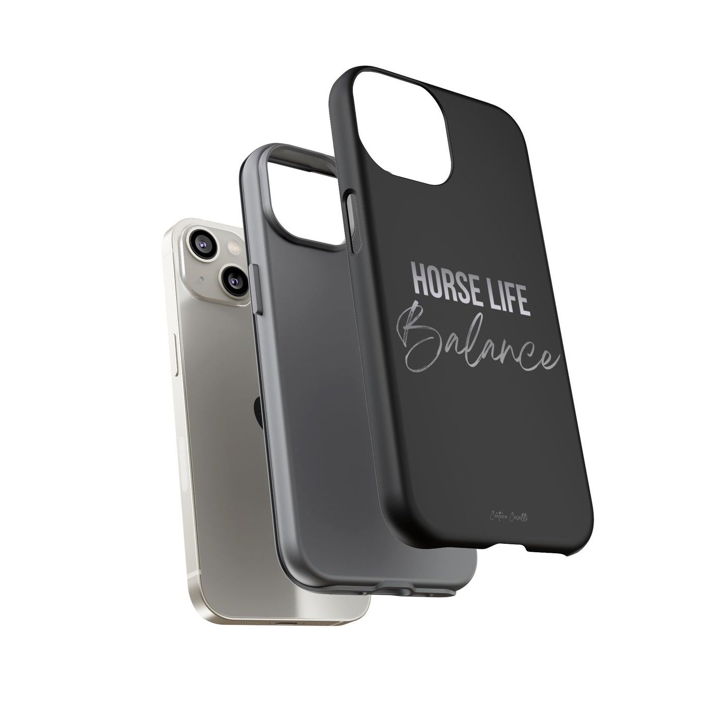 Phone Case — "Horse Life Balance" Tough Protective Case