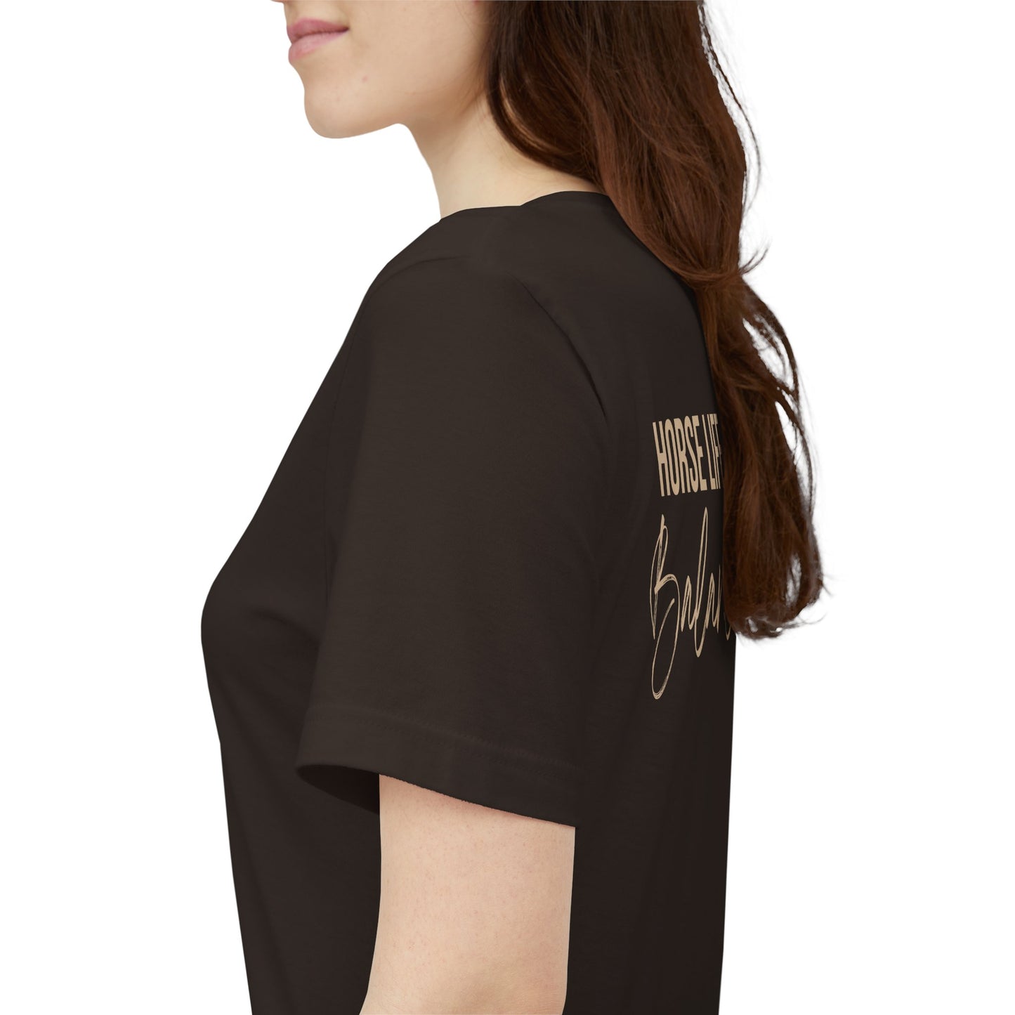 Horse Life Balance T-Shirt — Equestrian Casual Tee