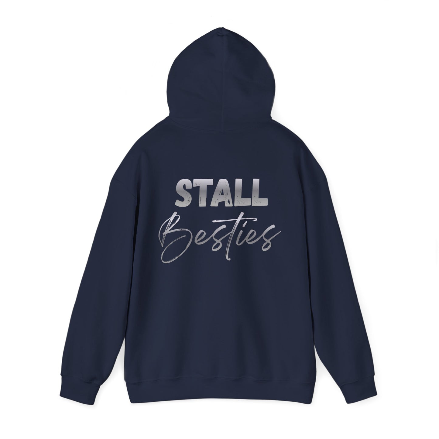 Stall Besties Hoodie — Cute Matching BFF Horse Stall Crewneck
