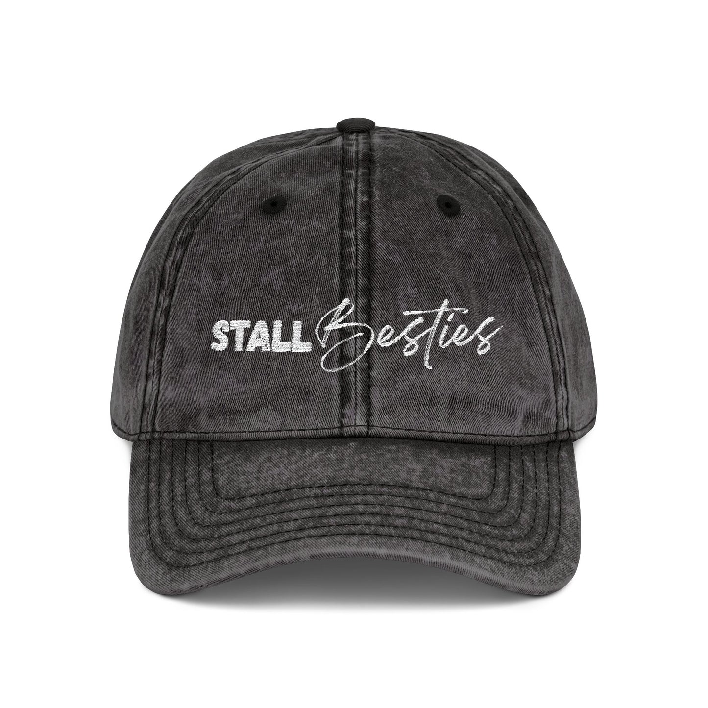 Stall Besties Cap | Vintage Embroidered Baseball Cap