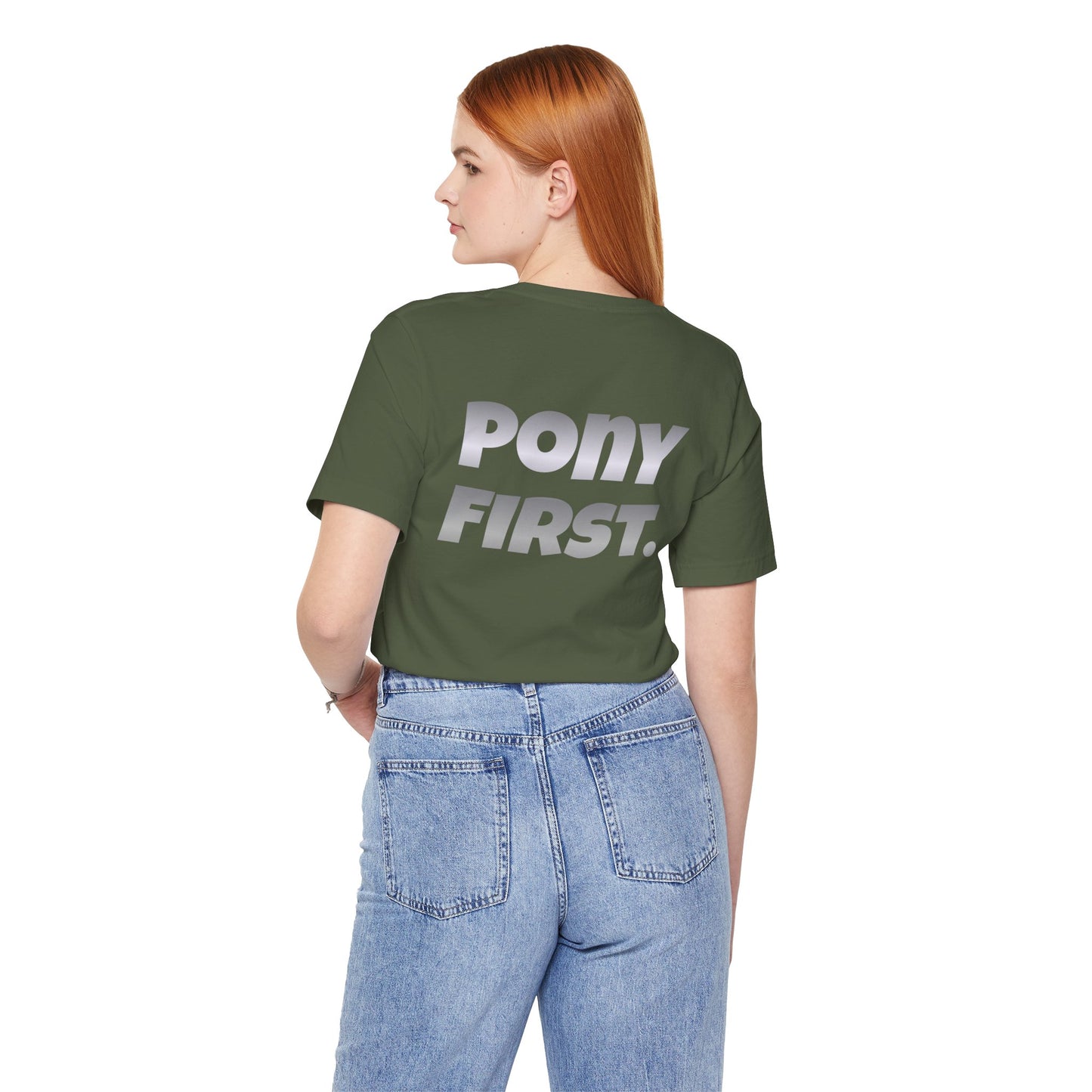 Pony First T-Shirt I Auf Wunsch mit Ponynamen personalisiert