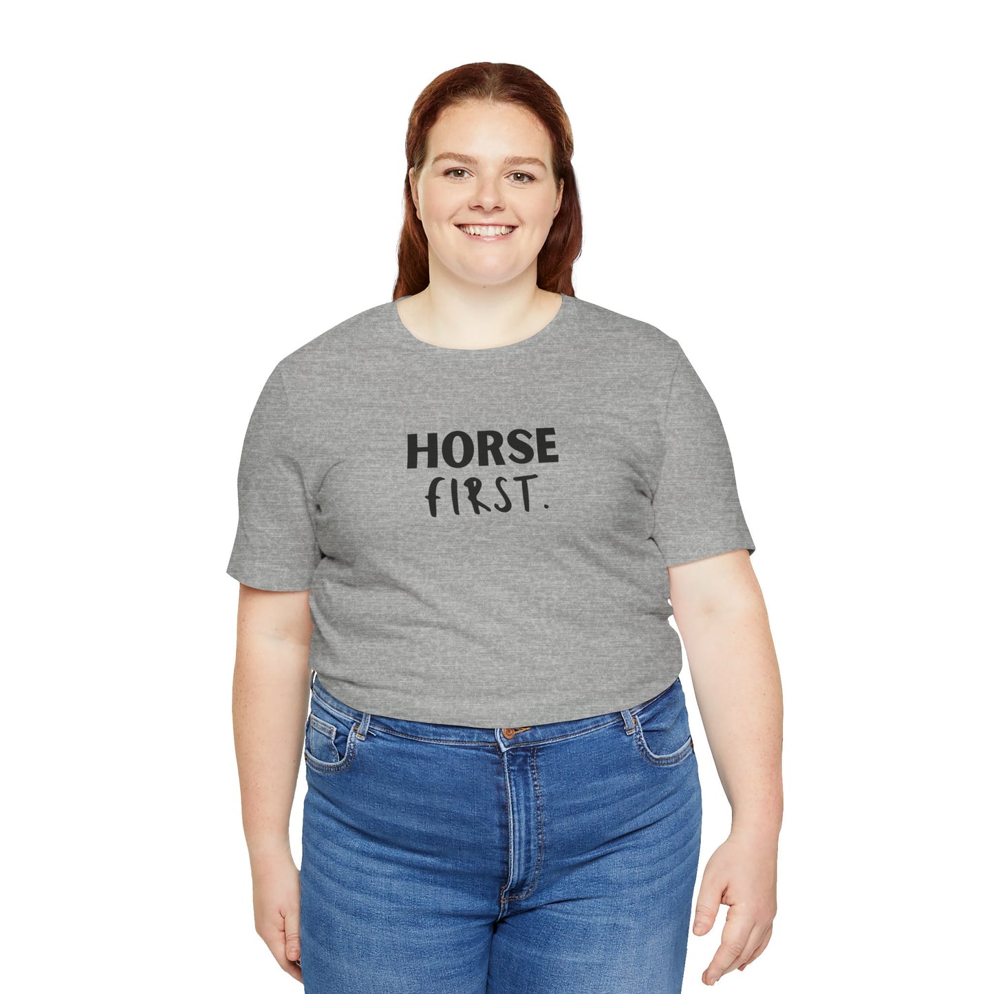 Horse First T-Shirt für Damen – Dein Herz schlägt für dein Pferd