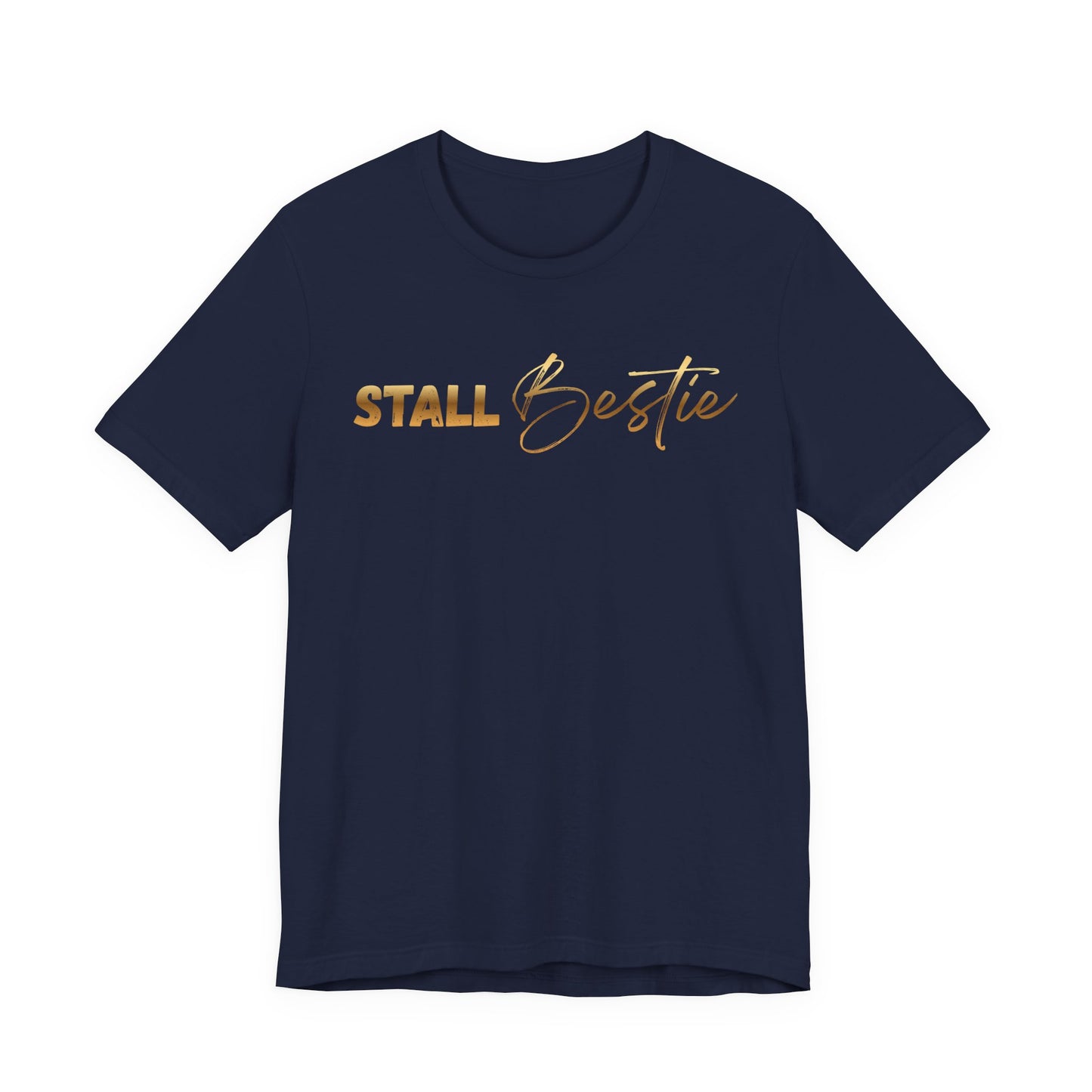 Stall Besties Damen T-Shirt – Beste Freundin im Reitstall | Pferde Liebe Statement | Reitsport Outfit