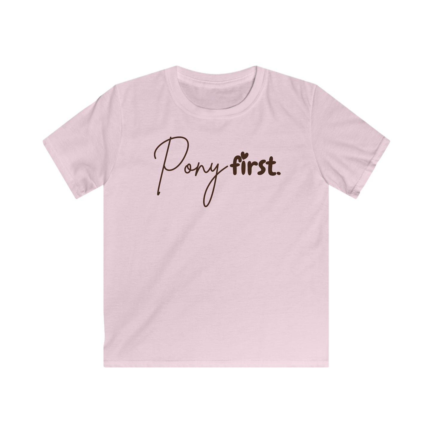 Pony First T-Shirt – Für alle, die ihr Herz beim Pony lassen