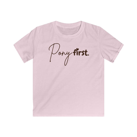 Pony First T-Shirt – Für alle, die ihr Herz beim Pony lassen