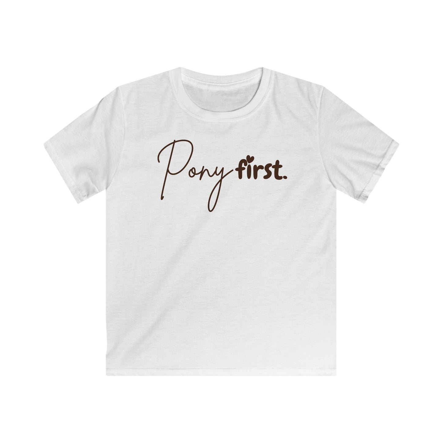 Pony First T-Shirt – Für alle, die ihr Herz beim Pony lassen