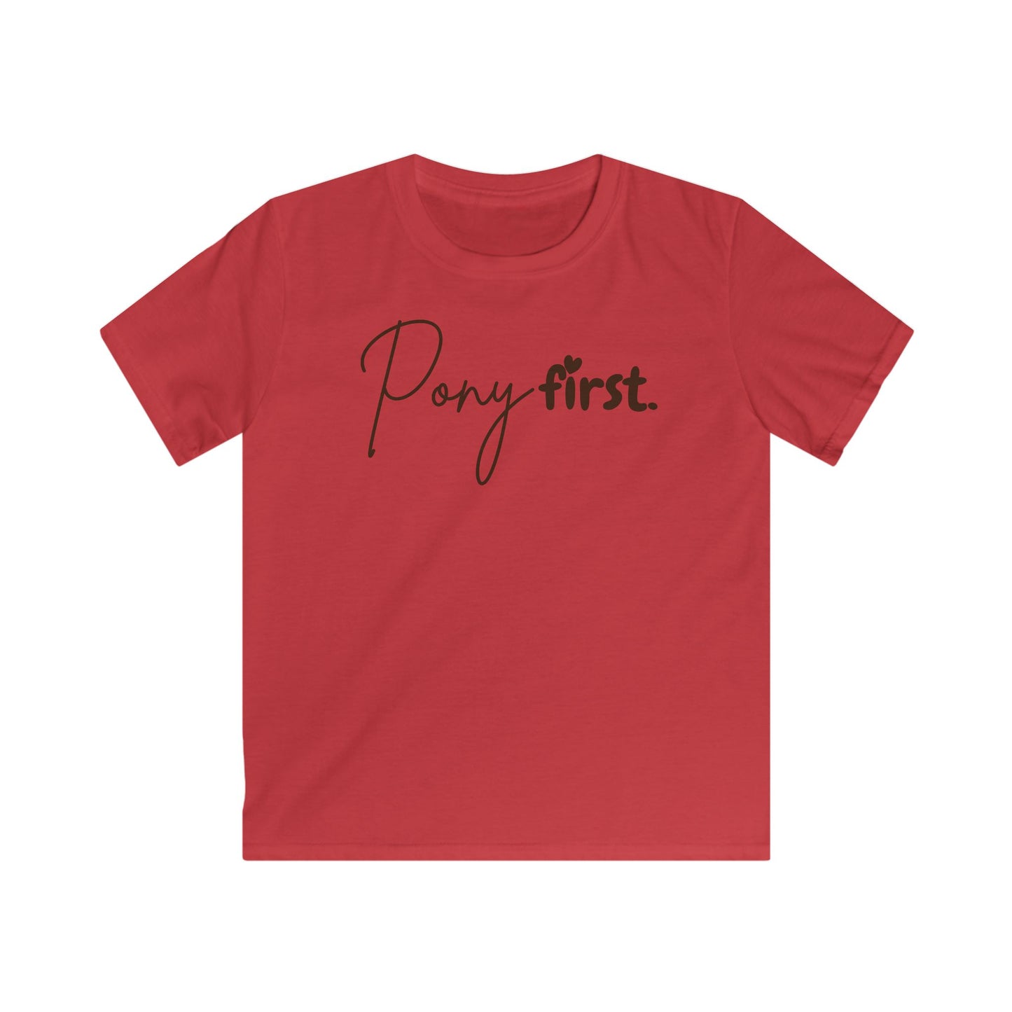 Pony First T-Shirt – Für alle, die ihr Herz beim Pony lassen