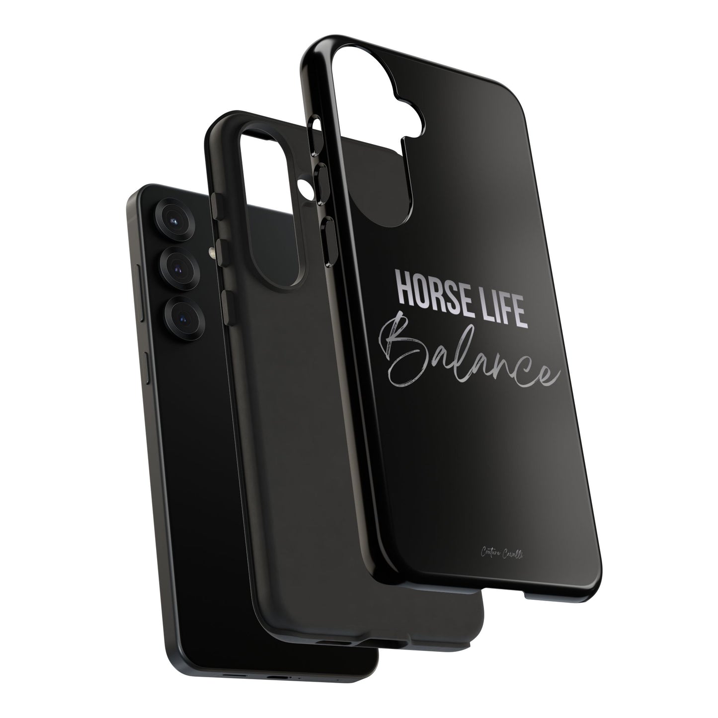 Phone Case — "Horse Life Balance" Tough Protective Case