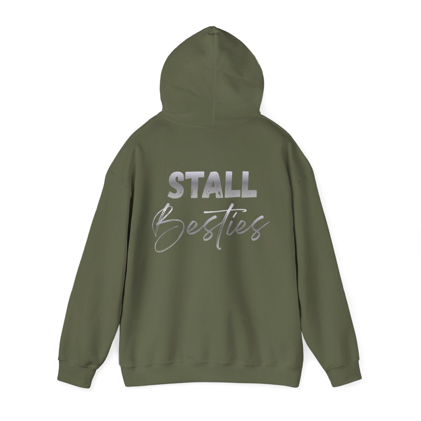Stall Besties Hoodie — Cute Matching BFF Horse Stall Crewneck