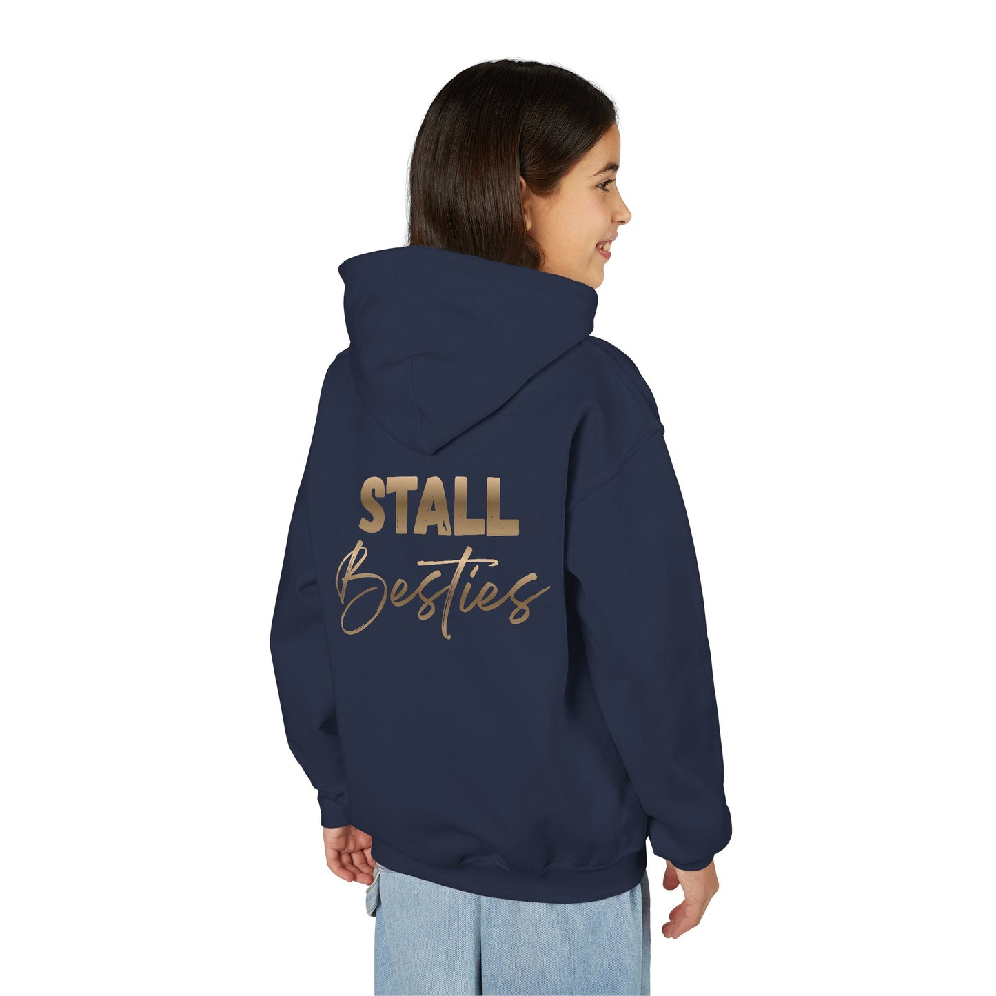 Stall Besties Hoodie für Kinder – Für beste Freundinnen im Stall