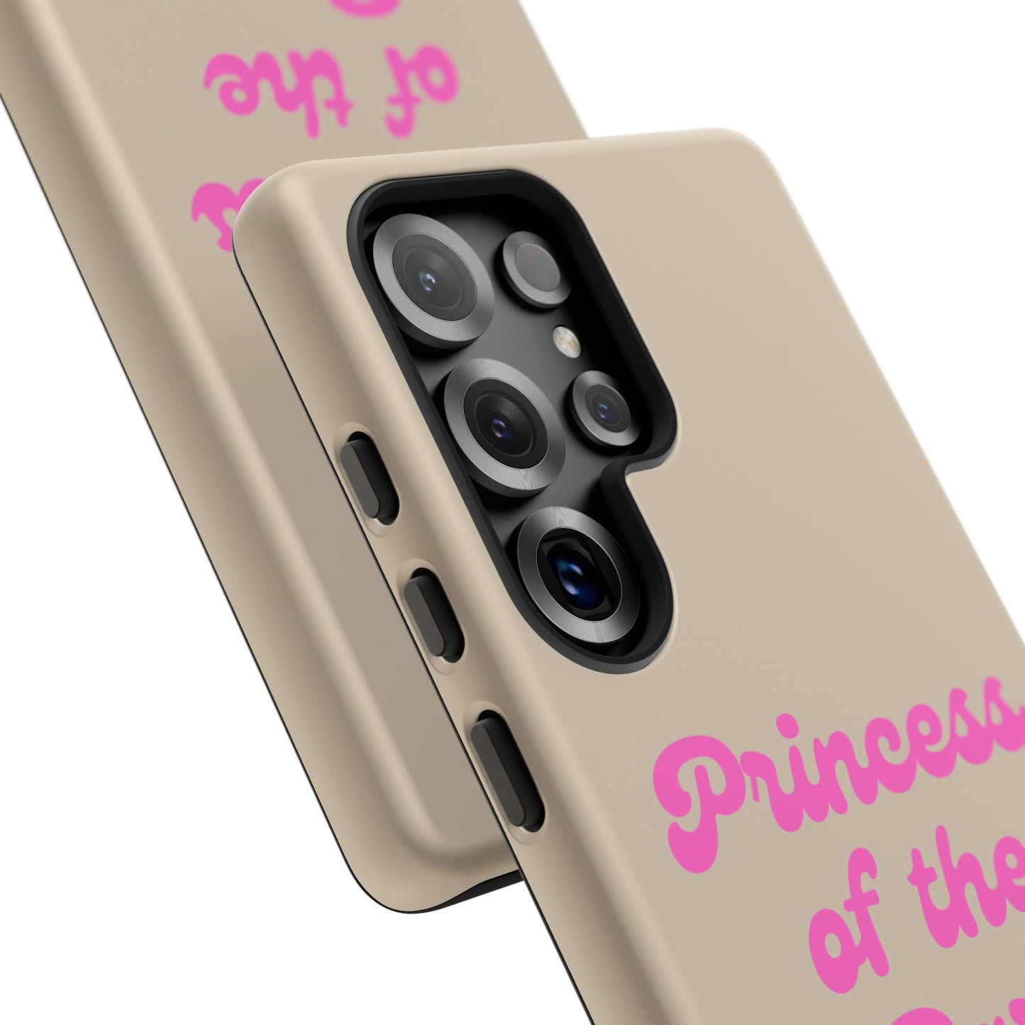 Phone Case — "Princess of the Barn" Pink Script Protective Tough Case