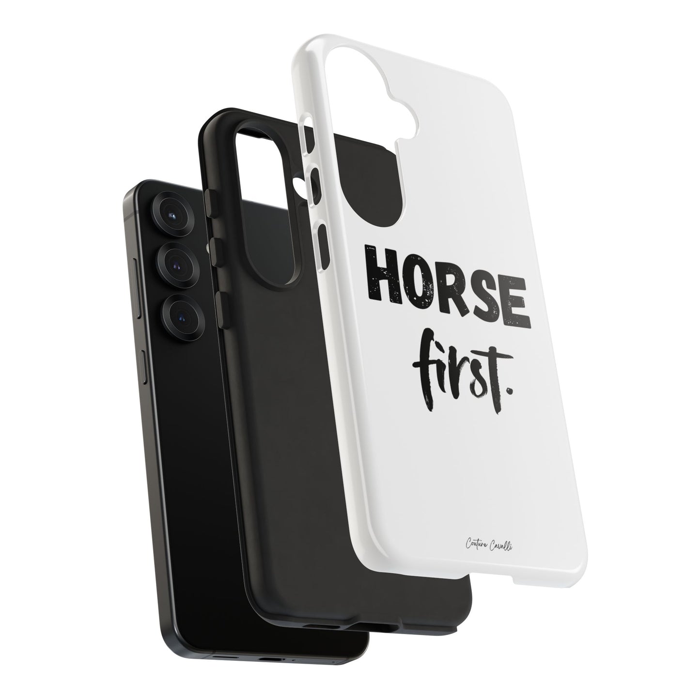 Horse First Phone Case - Equestrian iPhone Protective Cover