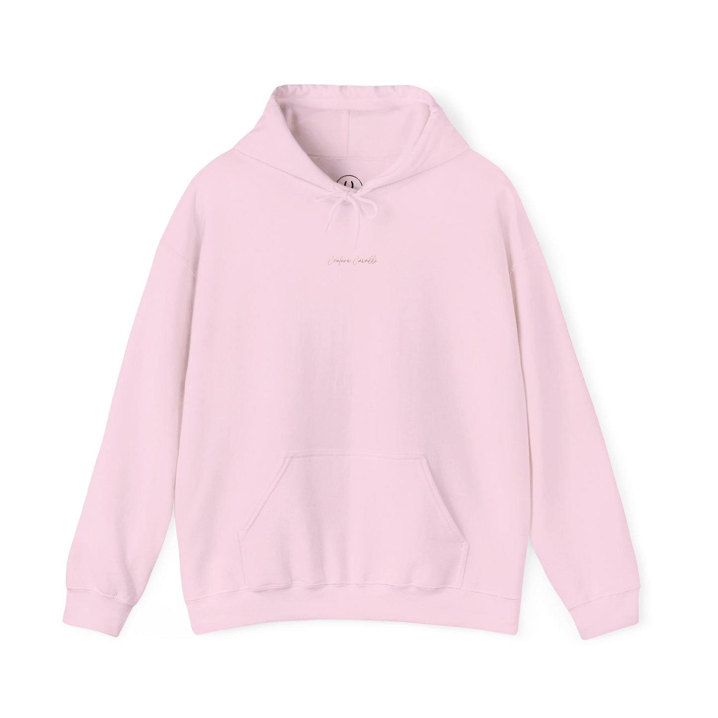 Stall Besties Hoodie — Cozy Friendship Pullover with Gold Script Back Design