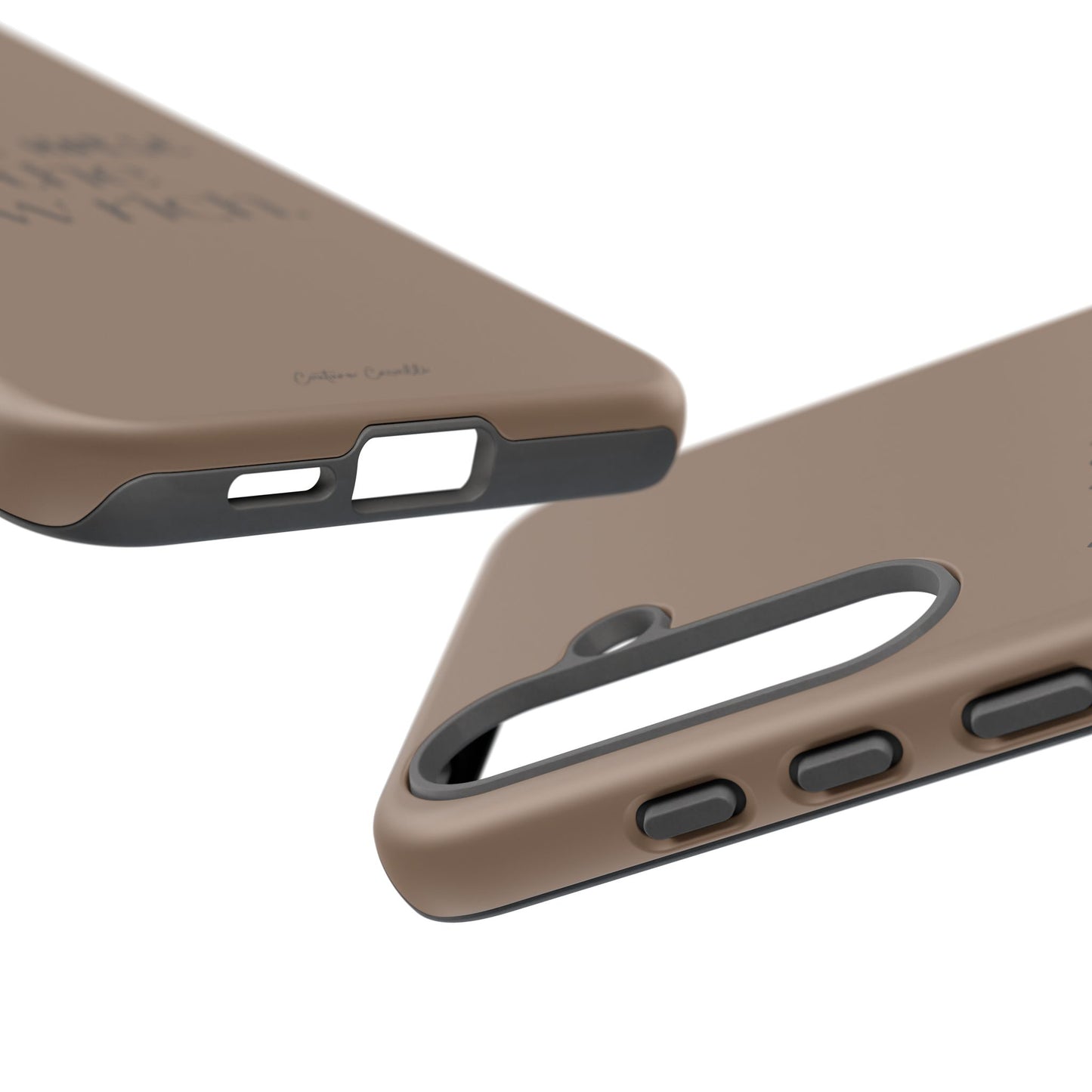 Phone Case — "A Happy Horse Is the New Rich" Brown Protective Case