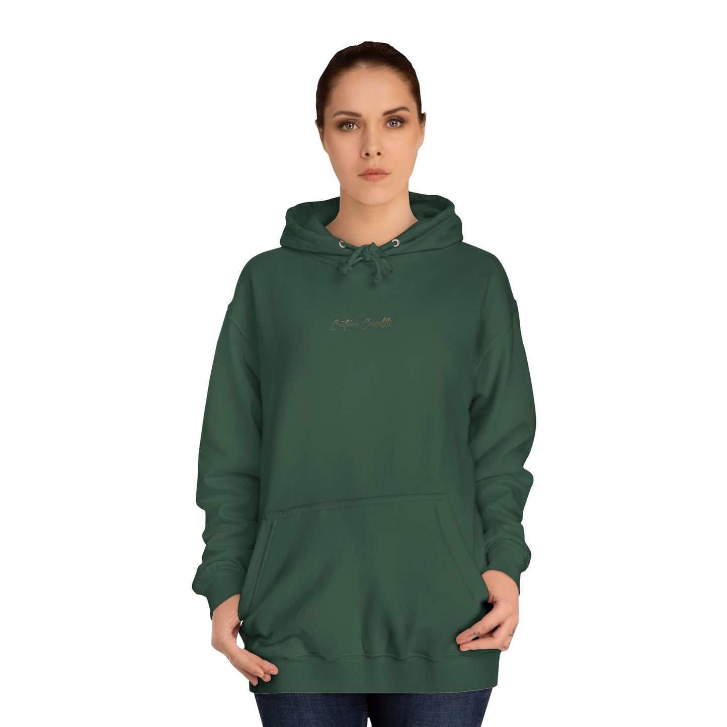 Pony First Hoodie — Metallic Gold Back Print