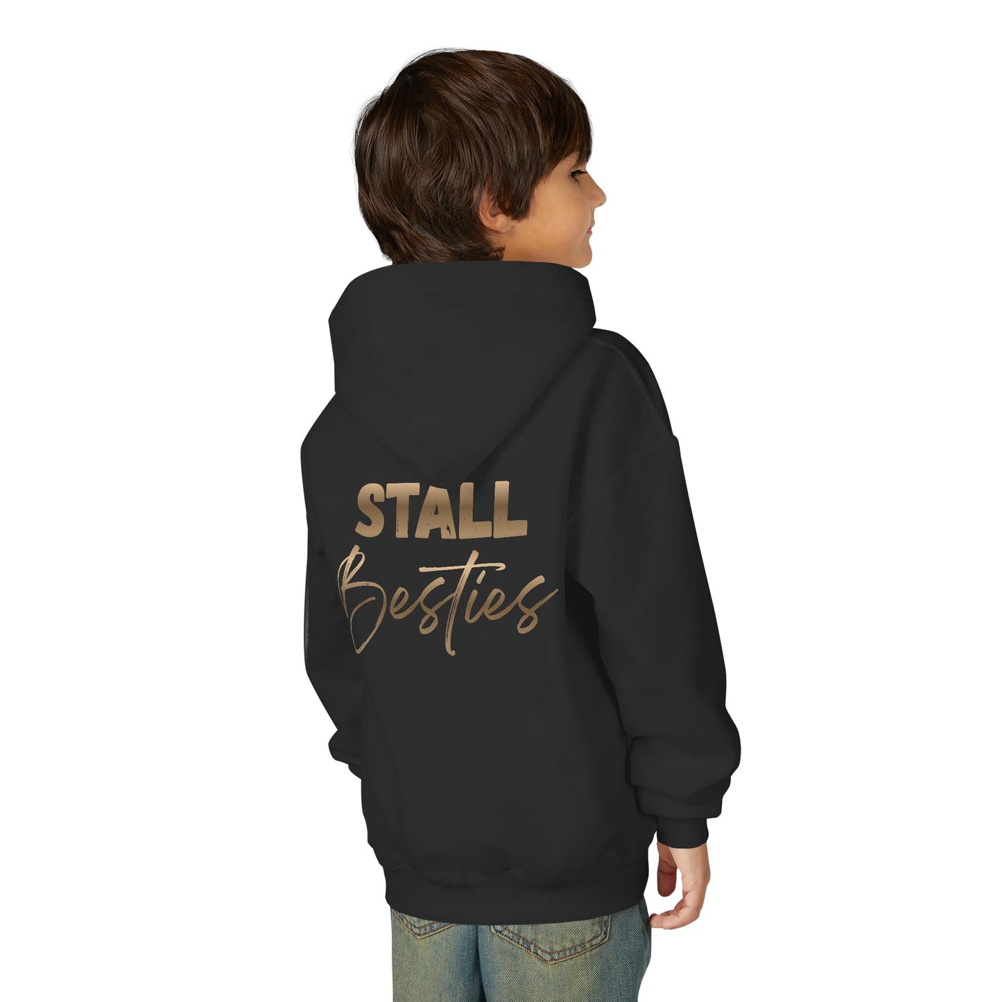 Stall Besties Hoodie für Kinder – Für beste Freundinnen im Stall