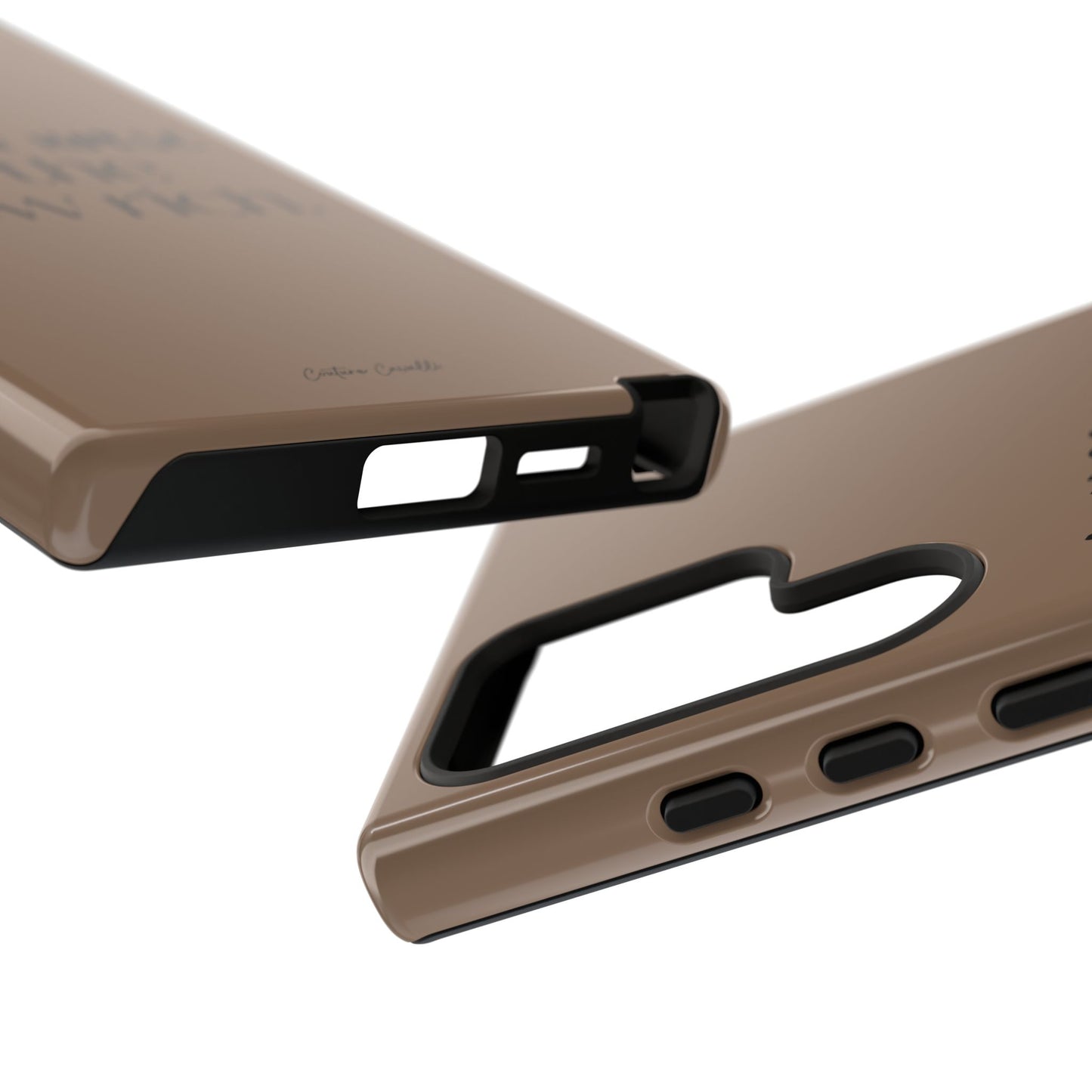 Phone Case — "A Happy Horse Is the New Rich" Brown Protective Case
