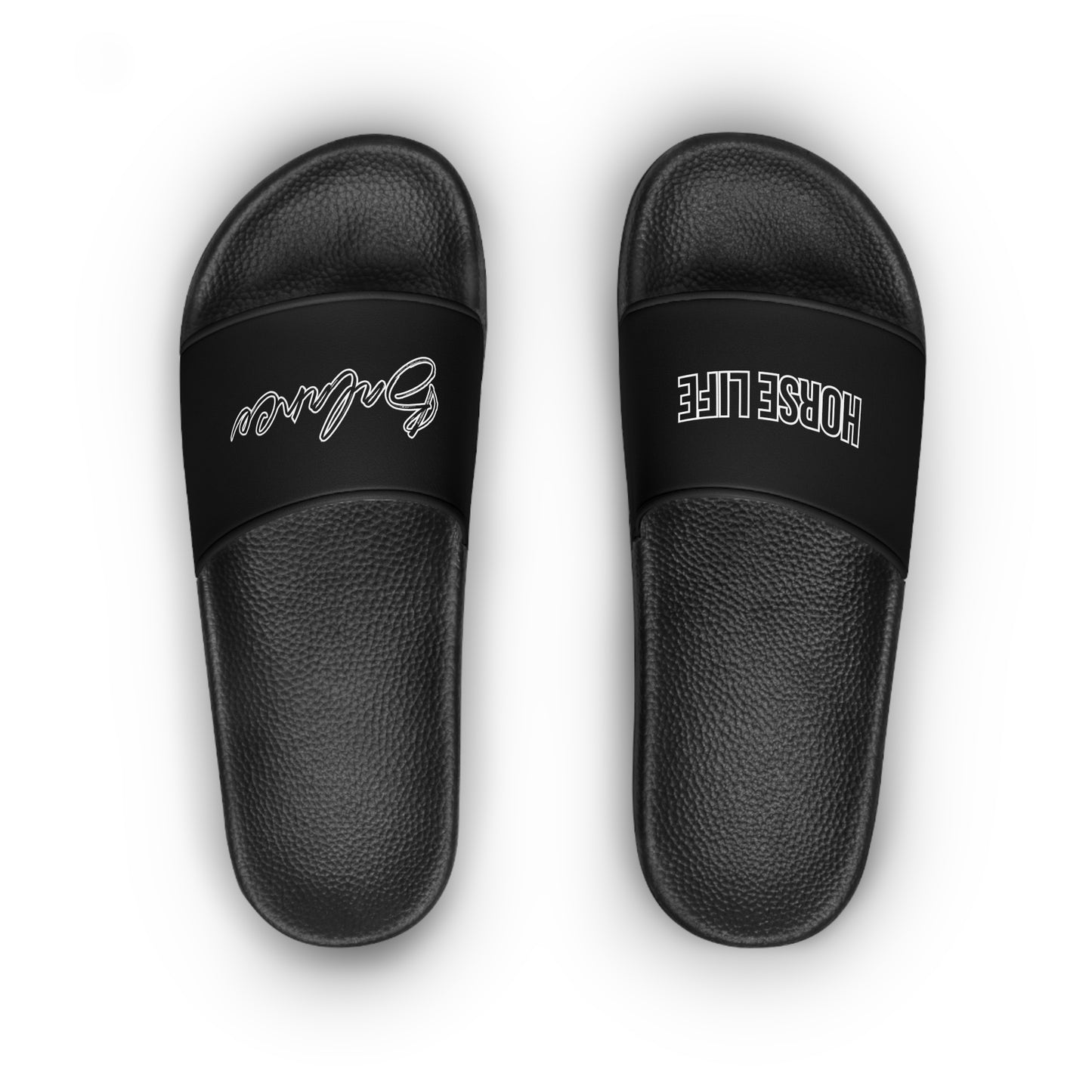 Horse Life Slides — Women's Horseback Rider Slide Sandals