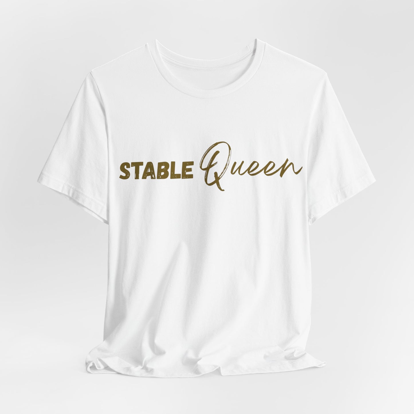 Stable Queen T-Shirt - Trend Statement Shirt für Pferdemädchen I Reitsport Lifestyle Couture Cavalli