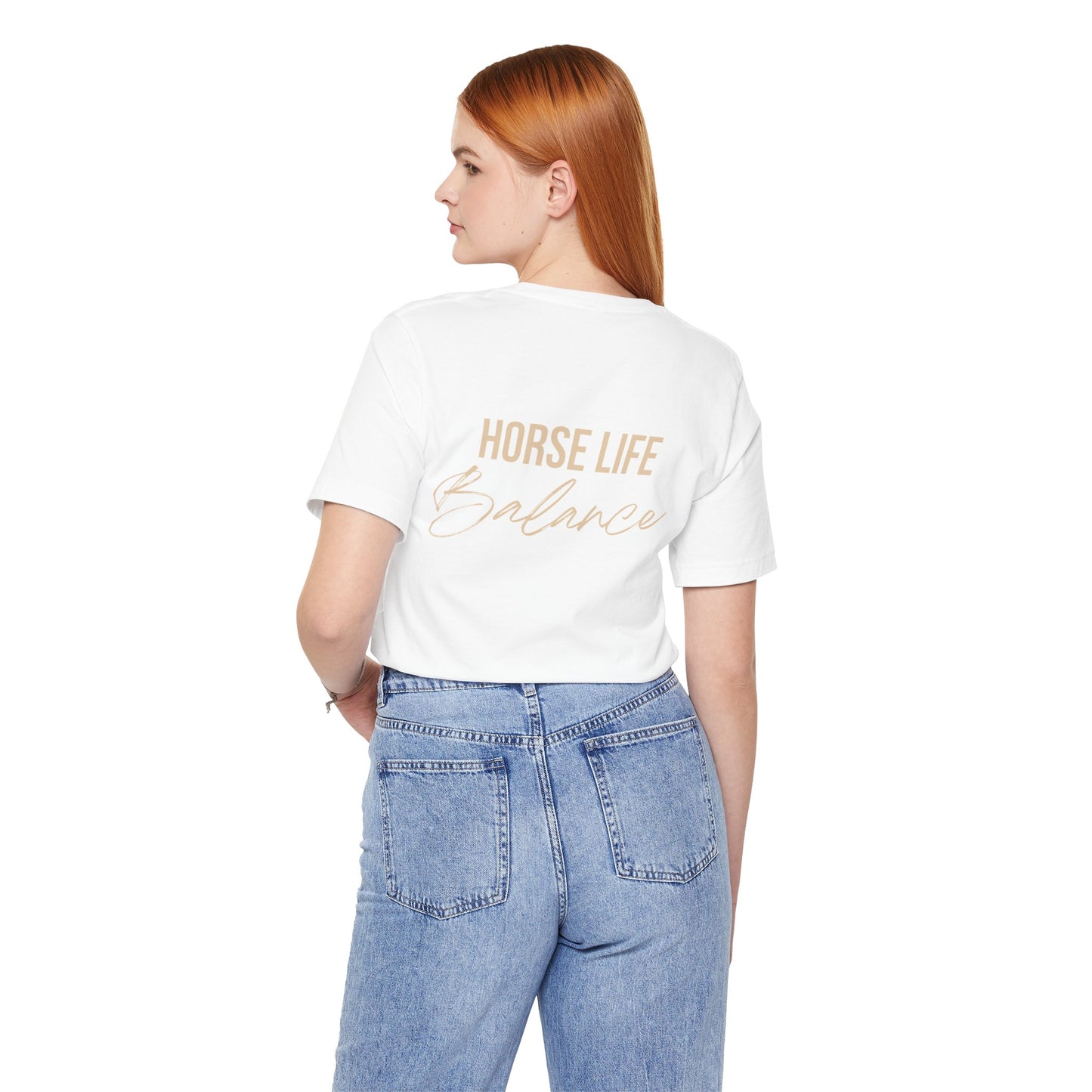 Horse Life Balance T-Shirt — Equestrian Casual Tee