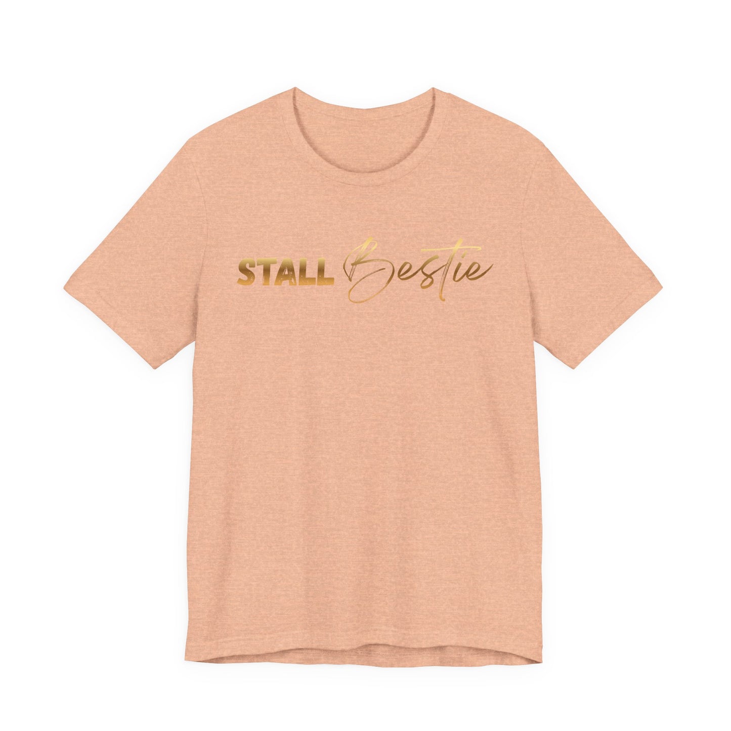Stall Besties Damen T-Shirt – Beste Freundin im Reitstall | Pferde Liebe Statement | Reitsport Outfit