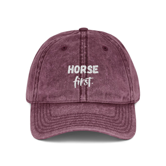 Horse first Cap