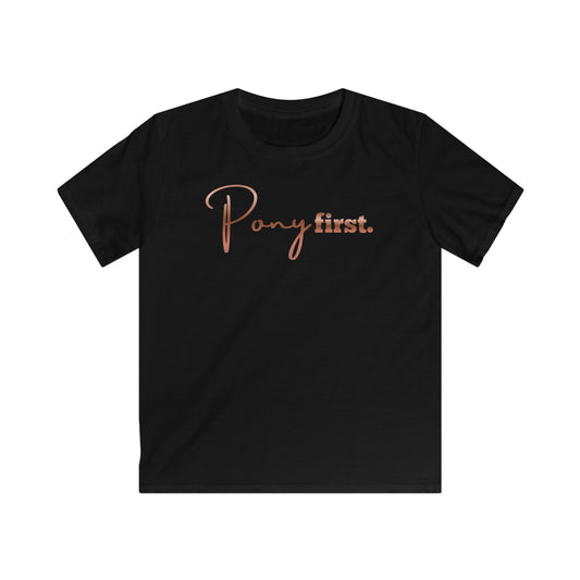 Pony First T-Shirt – Für alle, deren Herz zuerst dem Pony gehört