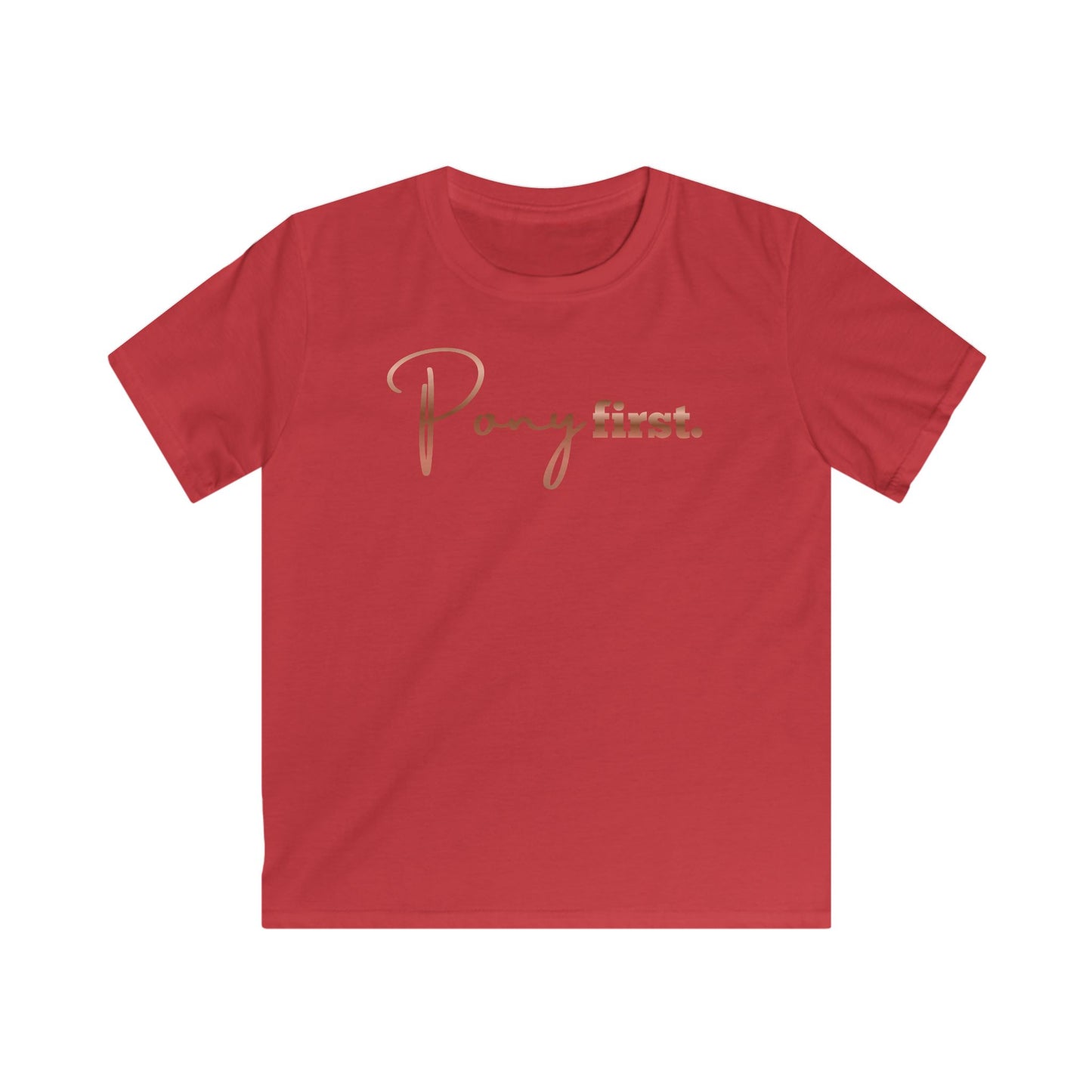 Pony First T-Shirt – Für alle, deren Herz zuerst dem Pony gehört