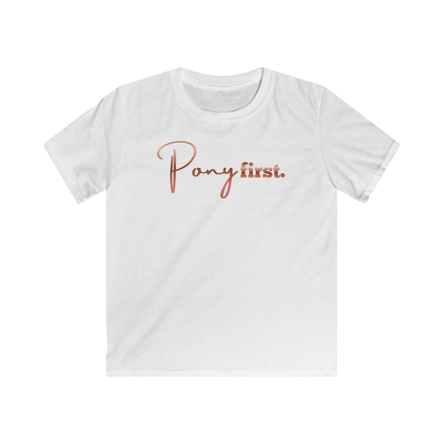 Pony First T-Shirt – Für alle, deren Herz zuerst dem Pony gehört