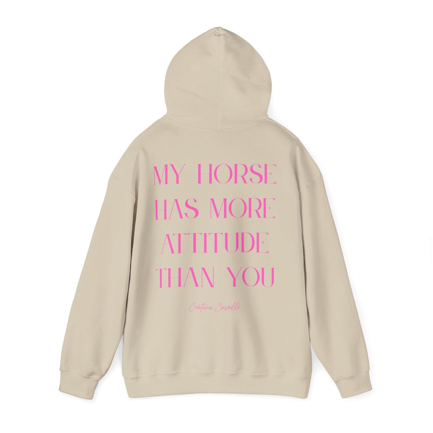 Horse Attitude Hoodie — My Horse Has More Attitude Than You