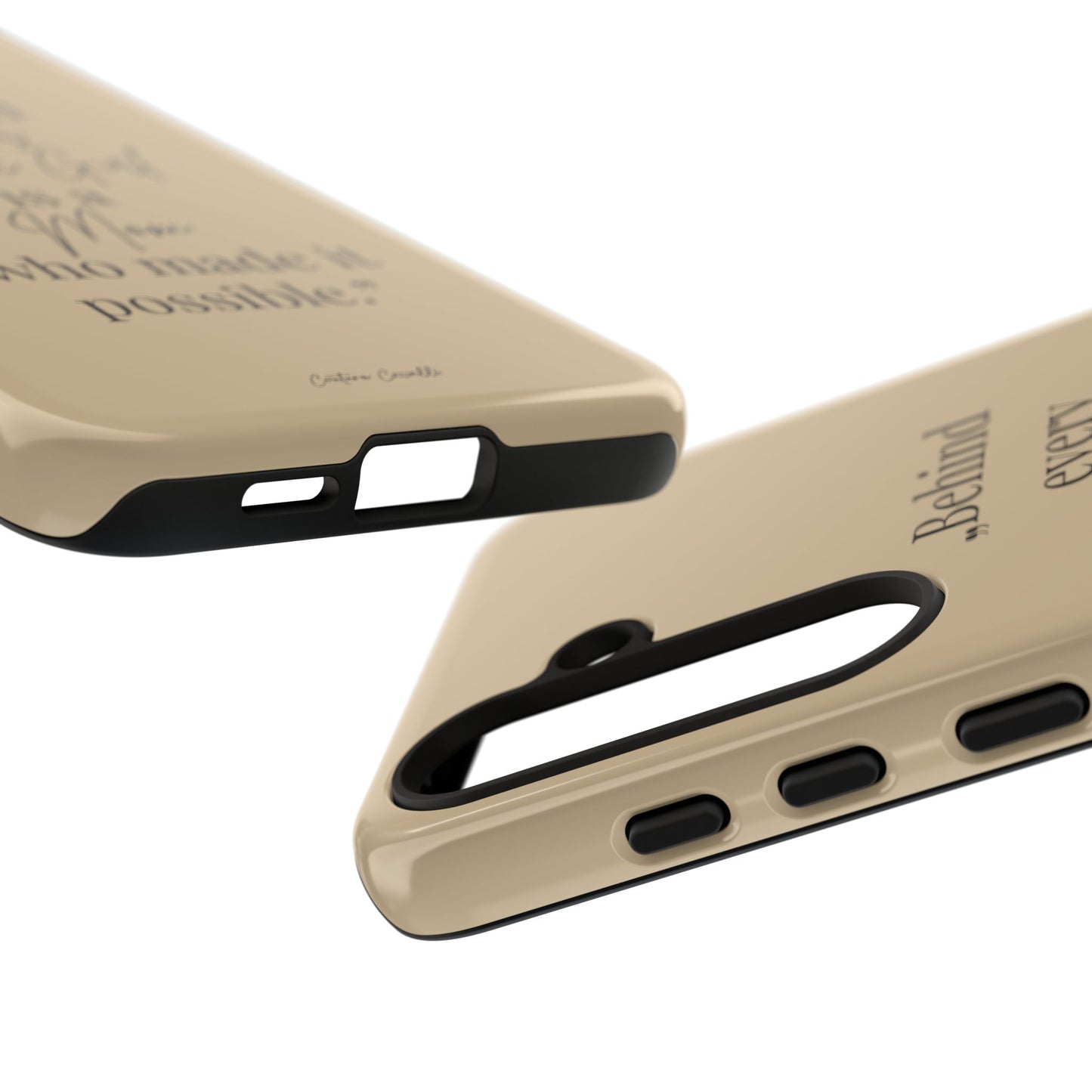 Phone Case — "Behind Every Horse Girl Is a Mom Who Made It Possible" (Equestrian Mom Gift)
