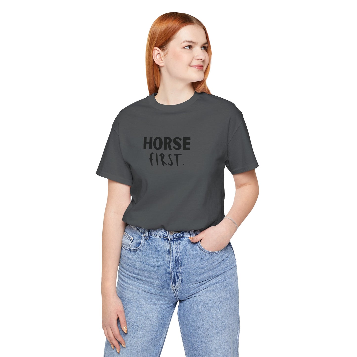 Horse First T-Shirt für Damen – Dein Herz schlägt für dein Pferd