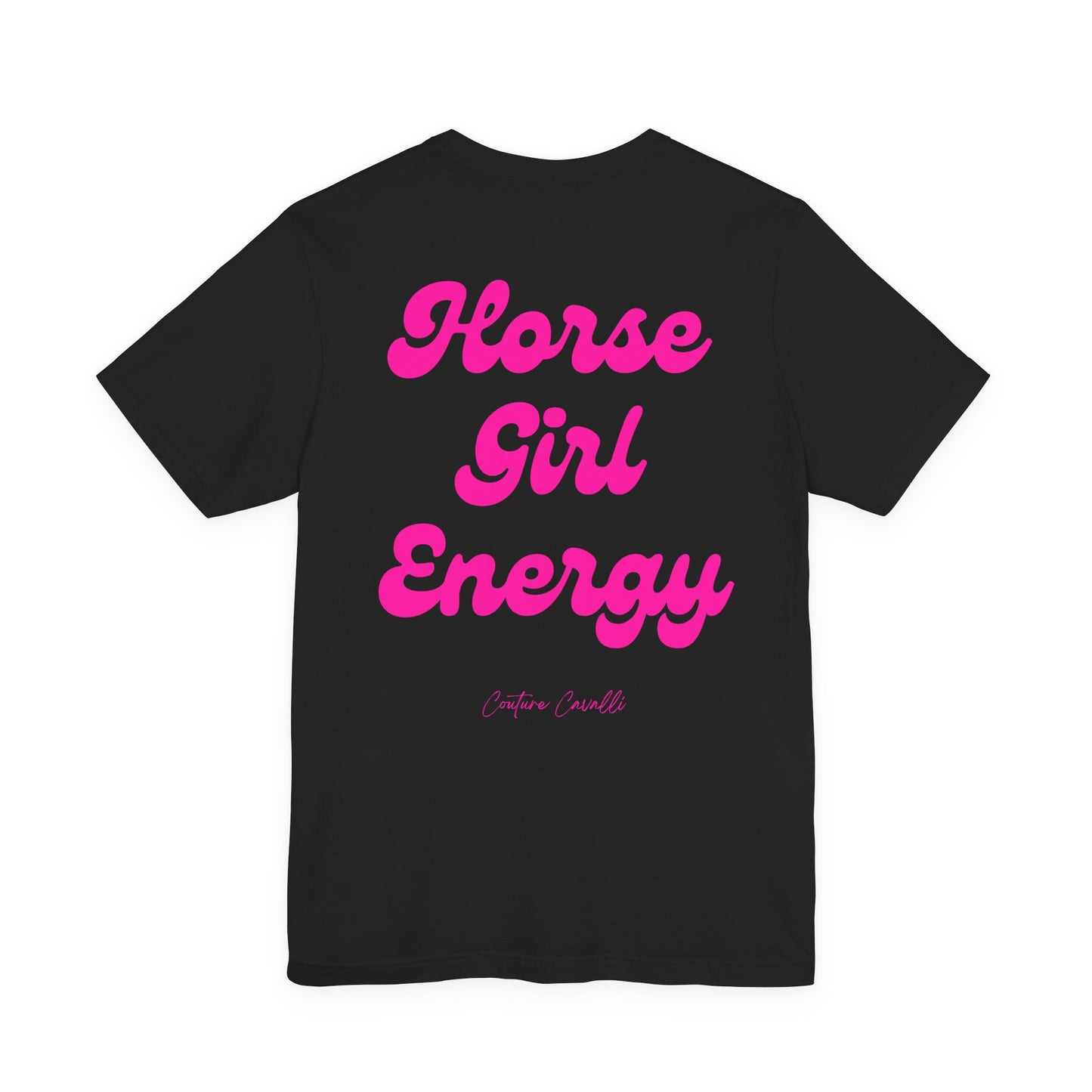 Horse Girl Energy T-Shirt – Ästhetisches Reiter Shirt für Pferdemädchen und Reiterinnen