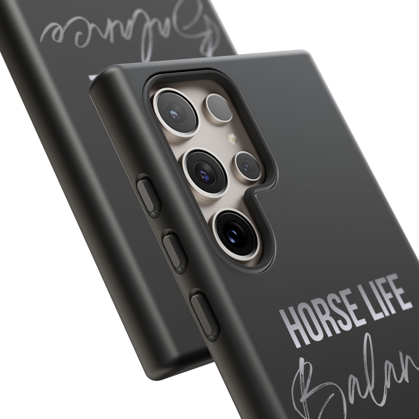 Phone Case — "Horse Life Balance" Tough Protective Case