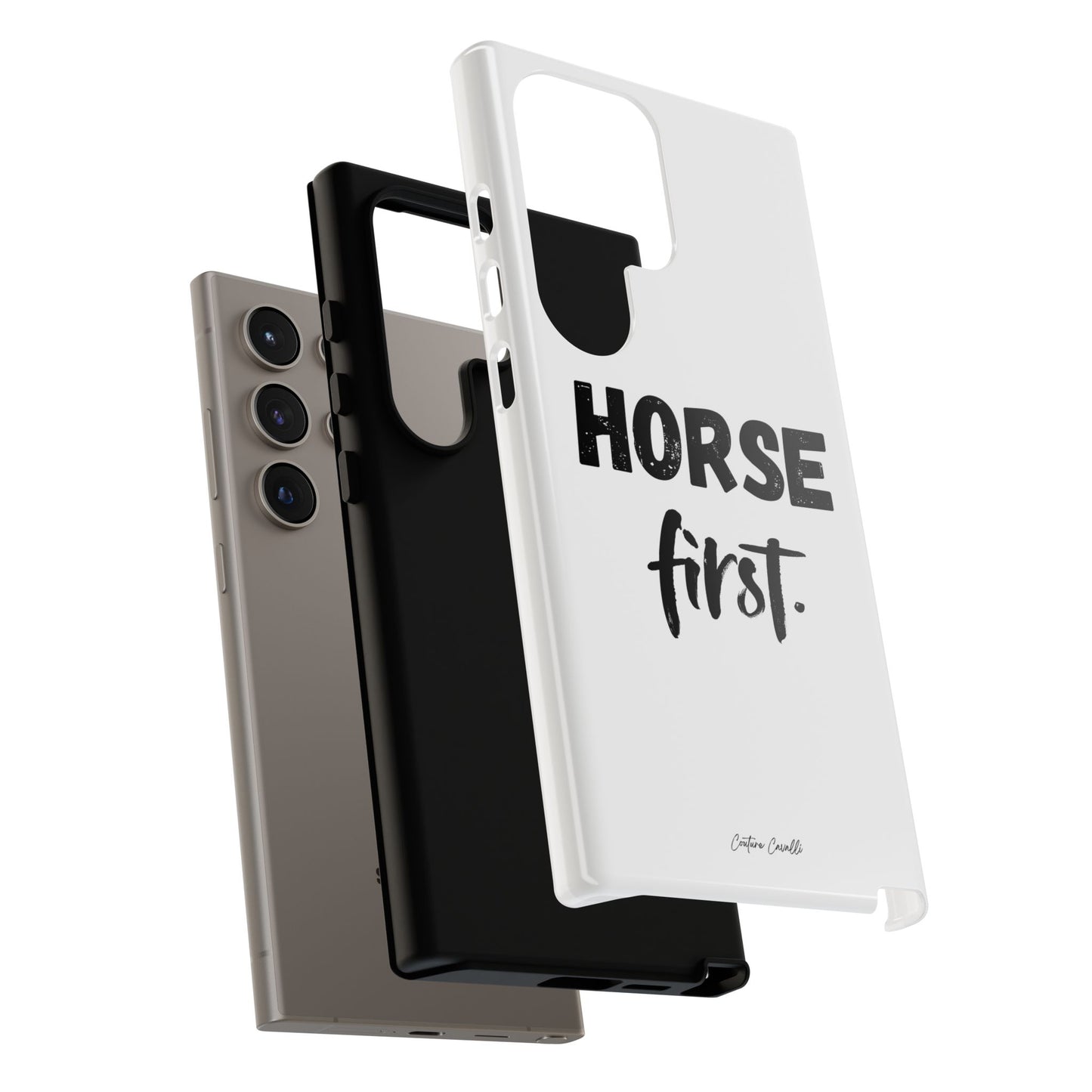 Horse First Phone Case - Equestrian iPhone Protective Cover