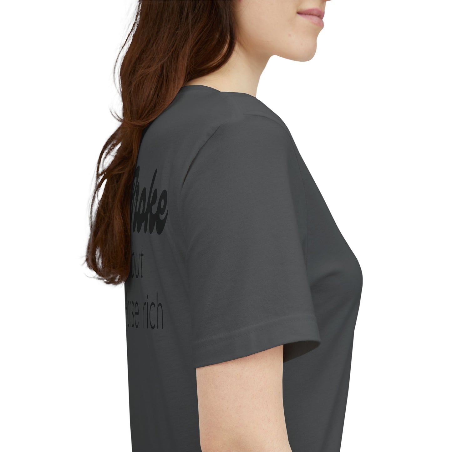Broke But Horse Rich Graphic Tee — Funny Equestrian T‑Shirt for Horse Lovers