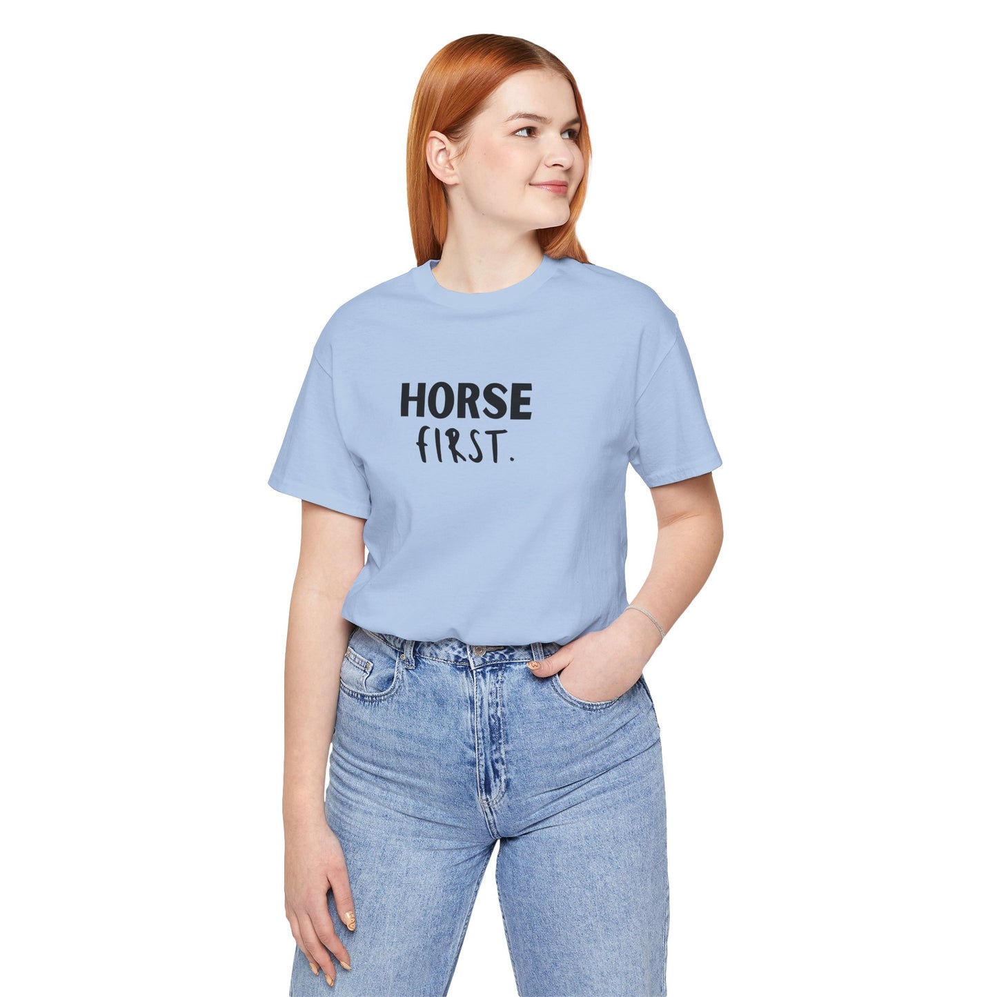 Horse First T-Shirt für Damen – Dein Herz schlägt für dein Pferd