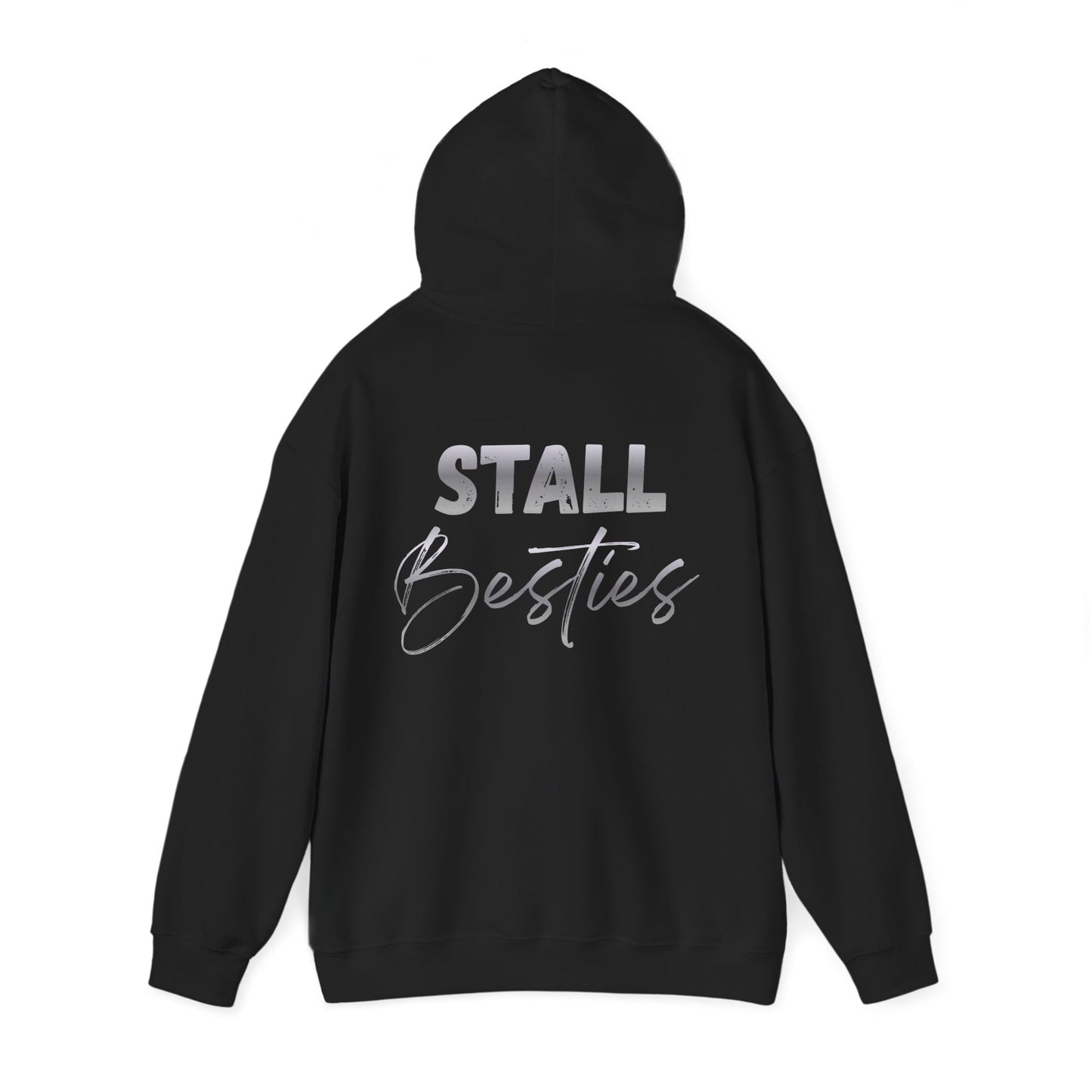 Stall Besties Hoodie — Cute Matching BFF Horse Stall Crewneck