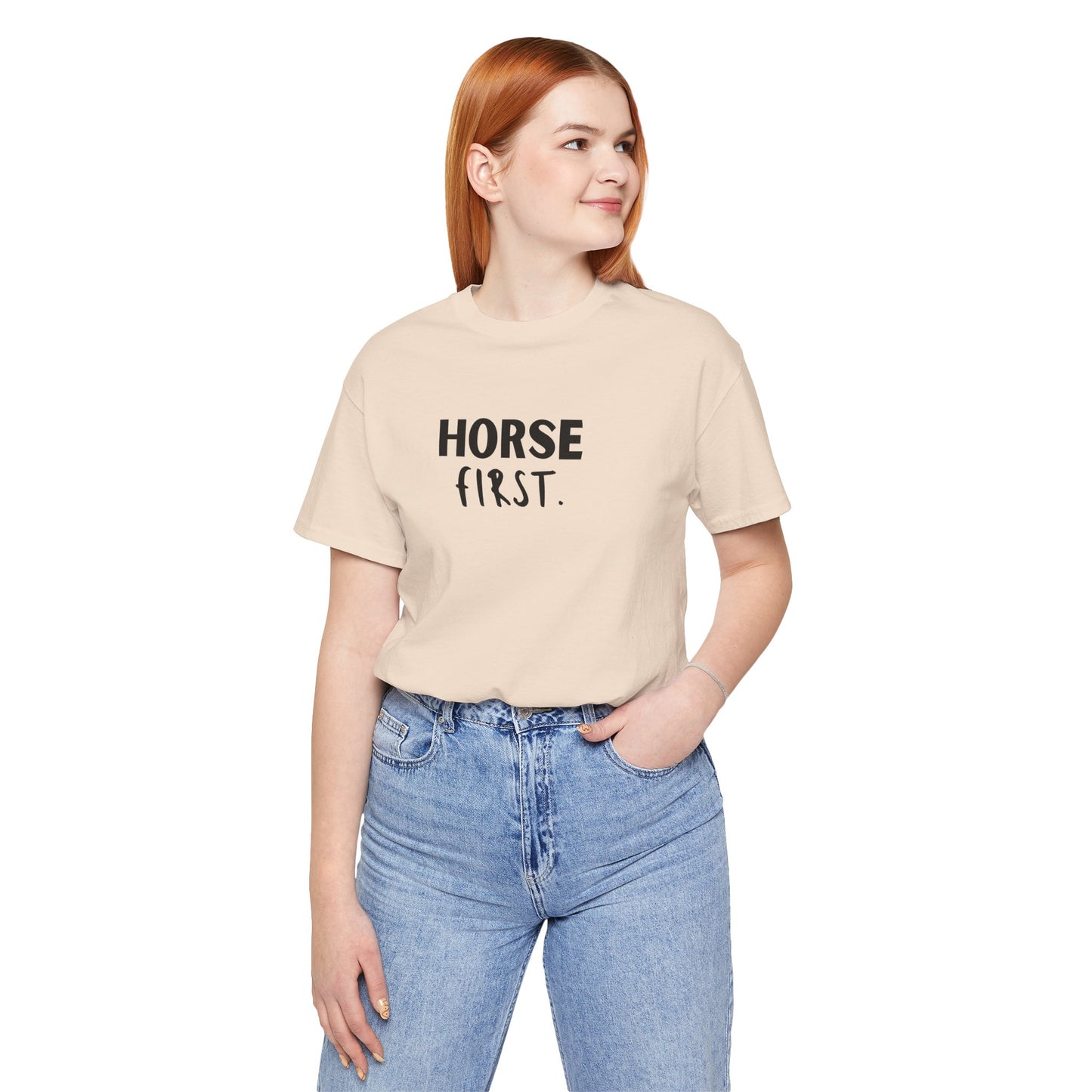 Horse First T-Shirt für Damen – Dein Herz schlägt für dein Pferd