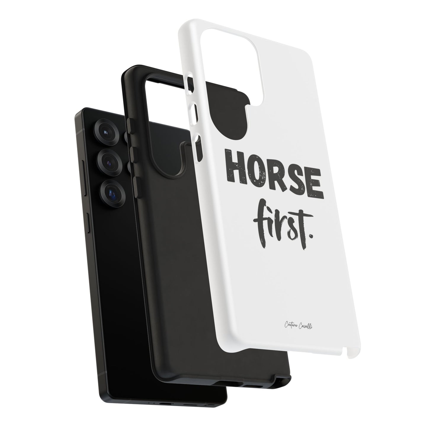 Horse First Phone Case - Equestrian iPhone Protective Cover