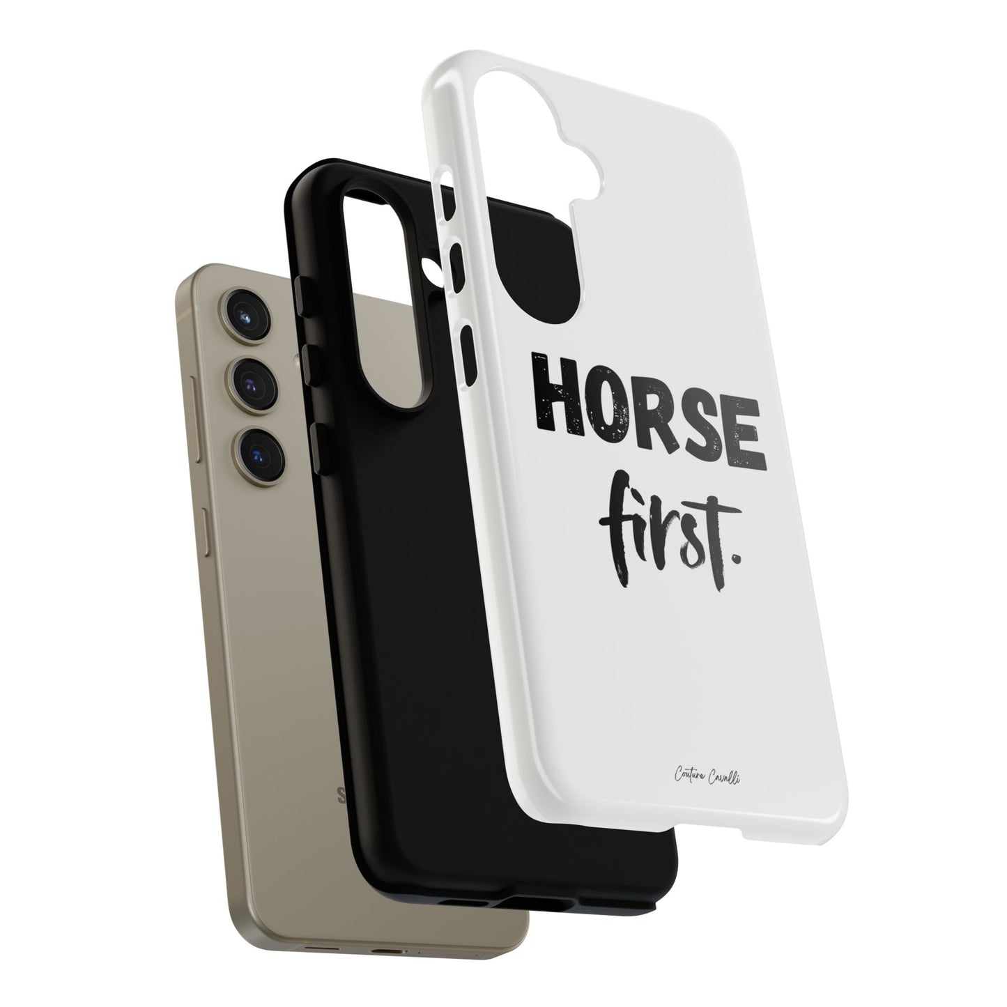Horse First Phone Case - Equestrian iPhone Protective Cover