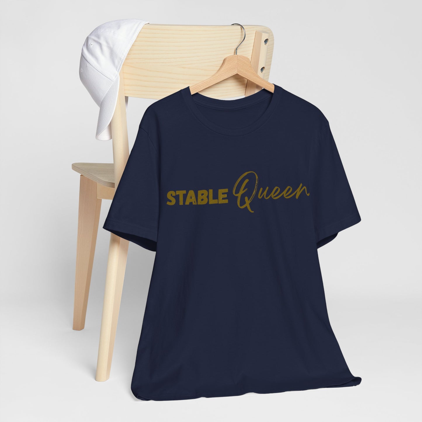 Stable Queen T-Shirt - Trend Statement Shirt für Pferdemädchen I Reitsport Lifestyle Couture Cavalli